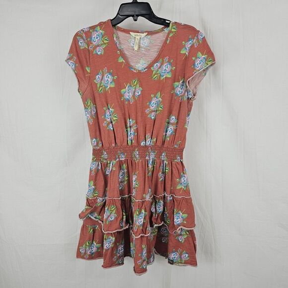 Matilda Jane Looks To Frill Floral Tiered Ruffle Dress Women's Size Medium - Picture 3 of 7